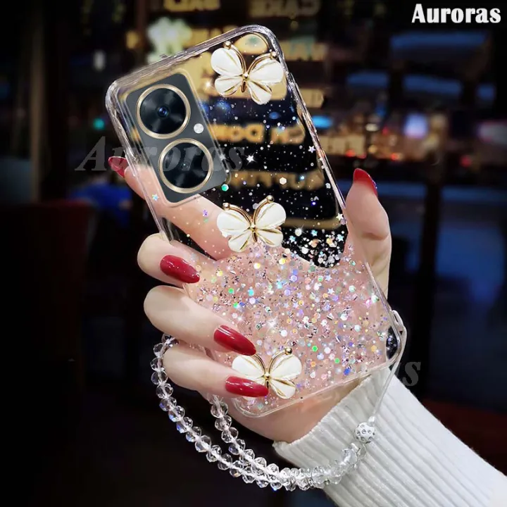 For%20VIVO%20Y27%20Phone%20case%20Sparkling%20Star%20Moon%20Soft%20Silicone%20Transparent%20Butterfly%20+%20Crystal%20Chain%20For%20VIVO%20Y27%204G%20Phone%20casing%20-%20Image%203