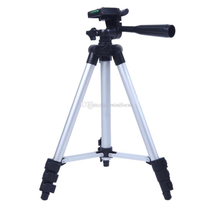 Tiktok Facebook Youtube Video Making Tripod 3110 / 3120 Camera Stand With Phone Holder Clip - Tripod - Tripod For Mobile