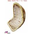 Cane Baby Hanging Chair Dolna - Rattan Handicrafted Swing For 2-12 years Kids, Borfi Dulna ( Cane And Craft )  ( Cane and Craft ). 