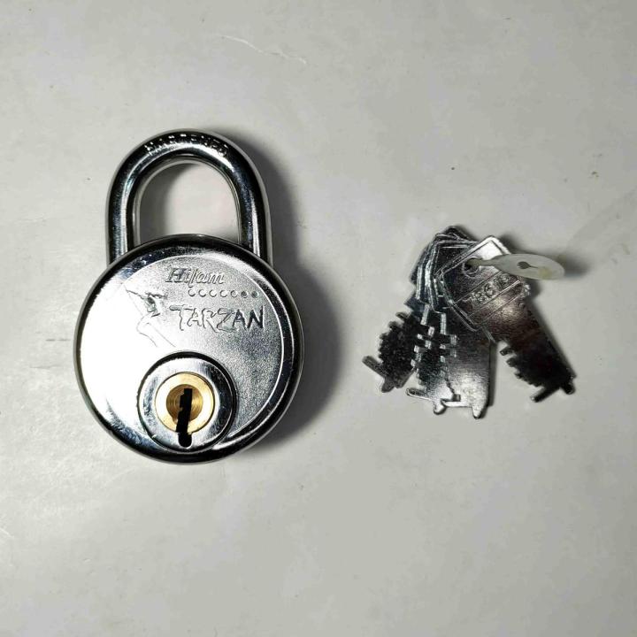 Hilam Tarzan Lock Professional Padlock 4 Keys - 58mm