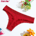 Pack of 1-Ladies Lace Panty Thongs G String Underwear Girls Comfortable Women Popular Stripe Cotton Lingeries. 