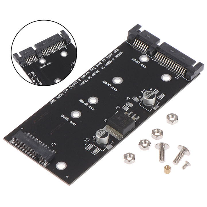 【FUPANG】2.5“ SATA 3 to M SATA M.2 SSD converter adapter cards