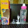 Smile Bear BPA Free PP silicon Nipple baby Feeding Bottle Feeder 250 ml.