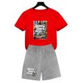 Grand Theft Auto Gta T Shirt kid Street Gta 5 T Shirt boys and girls Tshirts children's clothing girl clothing Oversized t-shirt. 