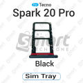 Tecno Spark 20 Pro Sim Tray Micro SD Card Slot with Sim Ejector Pin Replacement Part.