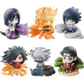 AlineYLingg Hot Naruto Shippuden Anime figure Model Sasuke kakashi Gaara Action Figurine PVC Statue Collectible Toy Doll children gifts. 