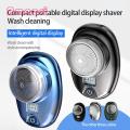 Ameesi Men Shaver Rechargeable Portable USB Charging Men Mini Electric Razor.