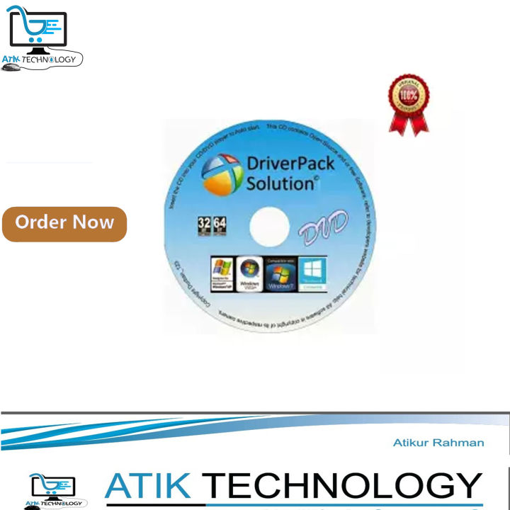 Driver pack all solution softwer(DVD)