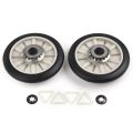 1pcs Dryer Door Switch & 2PCS 349241T Dryer Drum Roller Kit for Sears.