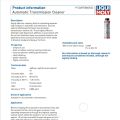 Liqui Moly Automatic Getriebe-Reiniger (Transmission Cleaner.). 