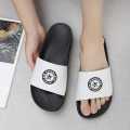Indispensable-Quality Black And White Color KIN PETROLEUM Lightweight Slide Slipper For Men S27.