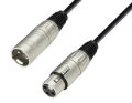3 Pin XLR Microphone Cable Male To Female Chocolate Colour 1.5M.