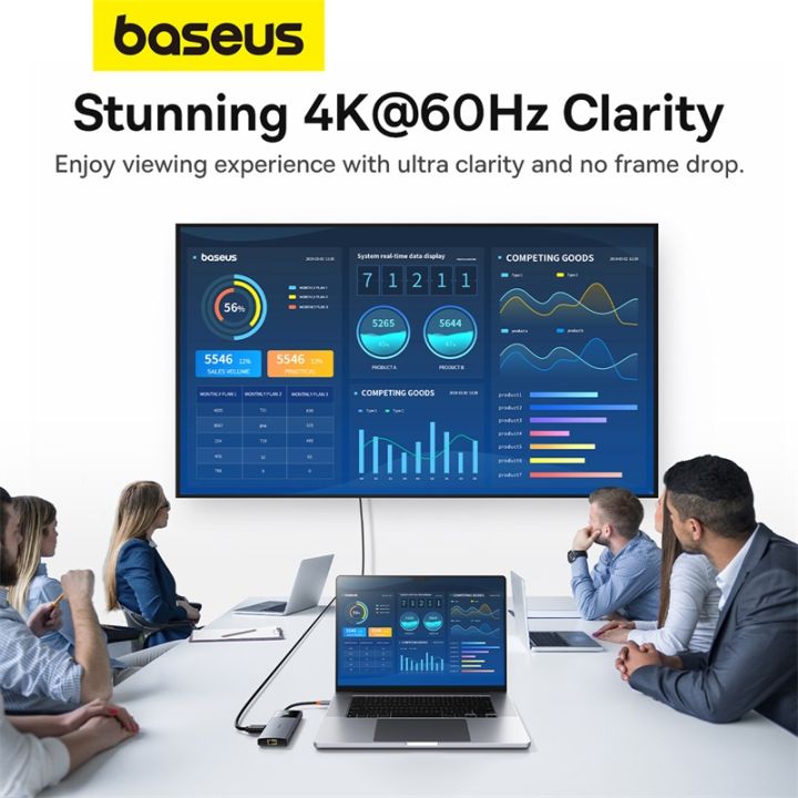 Baseus%20Type-C%20USB%20Hub,%206%20Ports%20Splitter%20Hub-High%20Speed%2010Gbps%20USB%20&%20Type-C,%20HDMI,%20RJ45(1000Mbps)%20for%20Laptop%20PC%20Computer,%20PD%20100W%20Fast%20Charging%20-%20Image%203