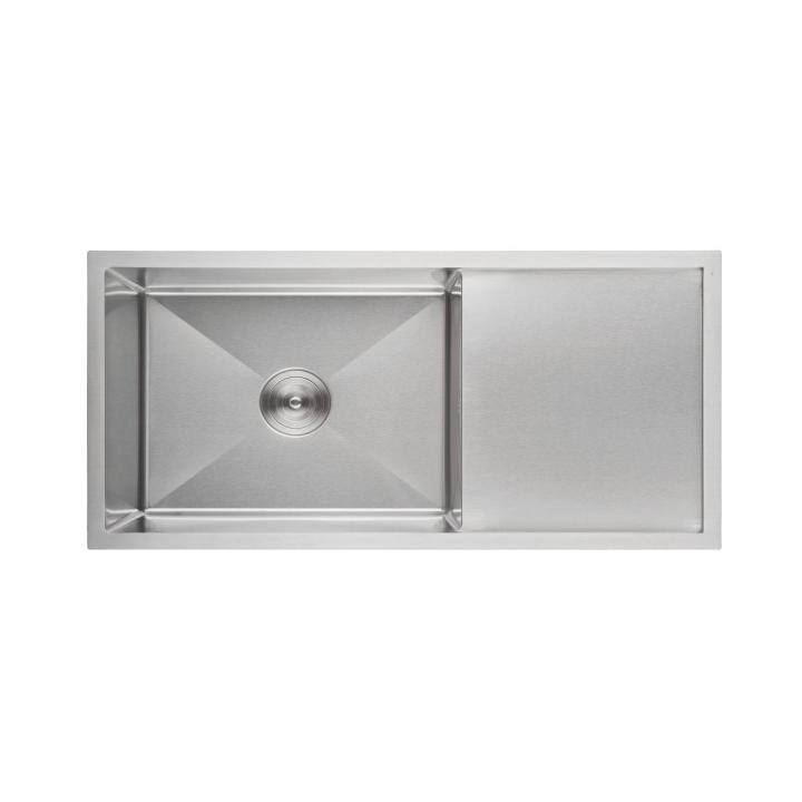 S.S. Hand Made Kitchen Sink Single Bowl Single tray Teka Brand 18x36"