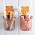 First Deal Toothbrush Holder Free Punch Mouthwash Cup Brushing Cup Wall-mounted.