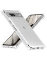Google Pixel 7A Airbag Silicone Case Crystal Clear Soft Tpu - Transparen. 