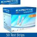 USA Exactive Vital Test Strips 50 (2x25) Pcs Test Strips + 1 Code Chip With 6+ to 24 Months Expiry Time. 