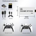 M15 Pro 4K Game Stick 64GB 20,000+ Games | Wireless Controllers, 20+ Emulators Retro Gaming Console.