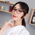 OQ BOGA 3 Colors Fashion Anti Blue Light Radiation Computer Glasses Women Men Eye Protection Plastic Oval Frame Eyewear.
