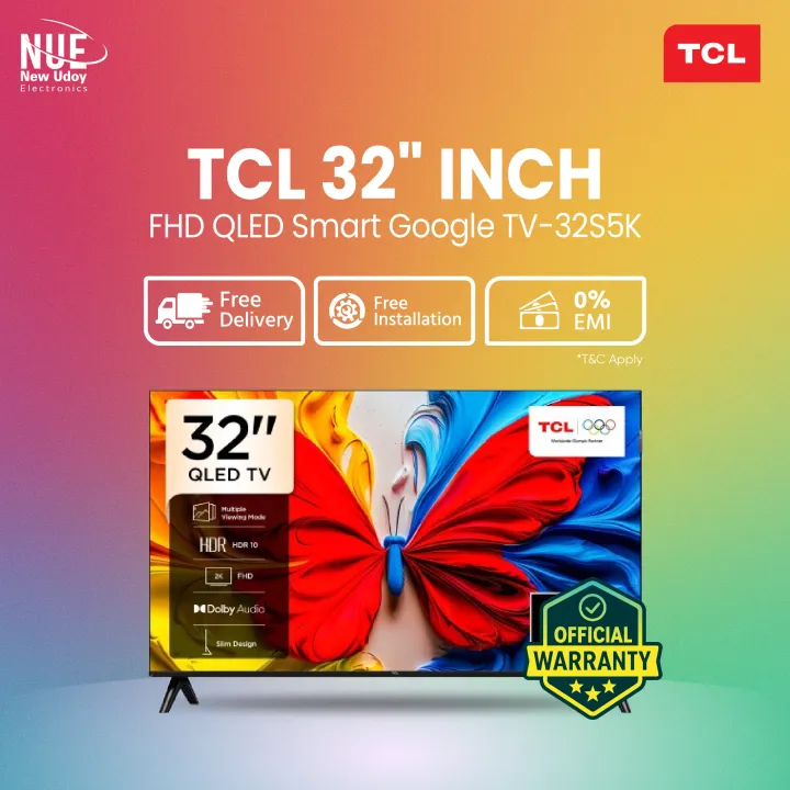 TCL%2032S5K%2032%20inch%20FHD%20QLED%20Smart%20Google%20TV%20(Official)%20%20Price%20in%20Bangladesh%20%7C%20New%20Udoy%20Electronics%20-%20Image%202