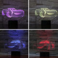 Cartoon 3D LED Night Light for Children Cars Lighting 3D Lamp Bedroom Decoration Nights Lamp Xmas Gifts.