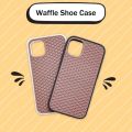 Phone Case For iPhone 15 13 14 11 12 Pro Max Mini X XS XR 6 7 8 Plus Waffle Shoe Shockproof Luxury Silicone Back-Vans-case Cover.