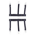2 - Piece Men's Elastic Shirt & Sock Stay Holders.