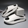 Summer Slippers Men's Casual Basketball Slip-on Platform Sports Sandals Outdoor Beach Flip-Flops Men's Shoes.