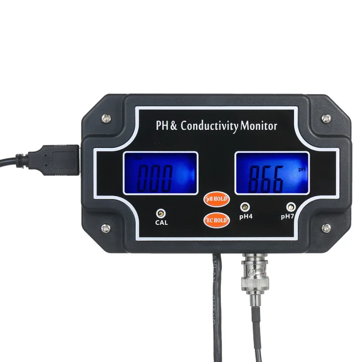 KOGEEK%202%20in%201%20Water%20Quality%20Tester%20pH/EC%20Meter%20Waterproof%20Double%20Display%20Tester%20Black%20PH/EC-2681%20-%20Image%205