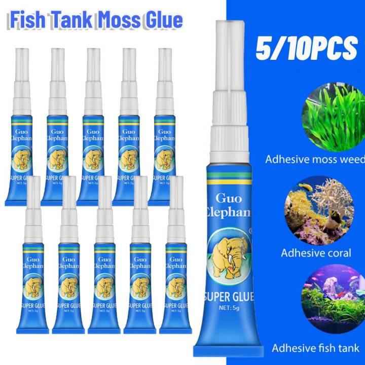 【Top-Rated Product】 20-5Pcs Fish Tank Landscaping Moss Glue Aquatic Driftwood Underwater Gel Aquarium Aquatic Water Grass Stick Fixing Glue