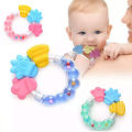 Silicone Baby Hand Teether With jhunjhuni CN-1pcs Baby Hand Teether. 