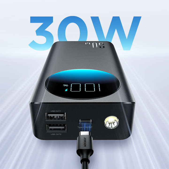 Joyroom%20PBF01%2030W%20Super%20Fast%20Charging%2010000mAh%20Small%20&%20Handy%20Digital%20Display%20Power%20Bank%20with%20Powerfull%20Troch%20Light-Black%20-%20Image%203