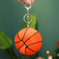 Plush Soccer Ball Keychain Stuffed Football Keychain Sports Ball Key Ring Backpack Keychain Cherry Super Store. 