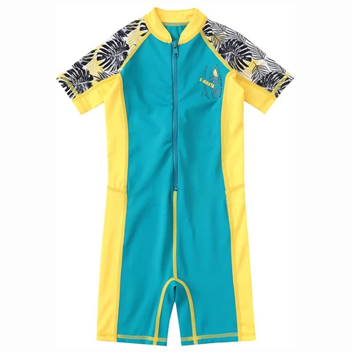 Children%20Swimsuit%20Fashion%20Printed%20Surfing%20Thin%20Diving%20Wetsuit%20For%20Kids%20Boys%20Short%20Swimwear%20One%20Piece%20Suit%20Swimming%20Scuba%20-%20Image%207