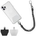 Mobile Phone Anti-theft Lanyard Set Adjustable Neck Strap Holder Sling Rope Universal Silicone Lanyard Case Cover Holder Belts.