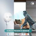ZigBee Human Presence Sensor Detector 24GHz MmWave Detection Sensor Smart Human Body Exists Sensor for Home Security.