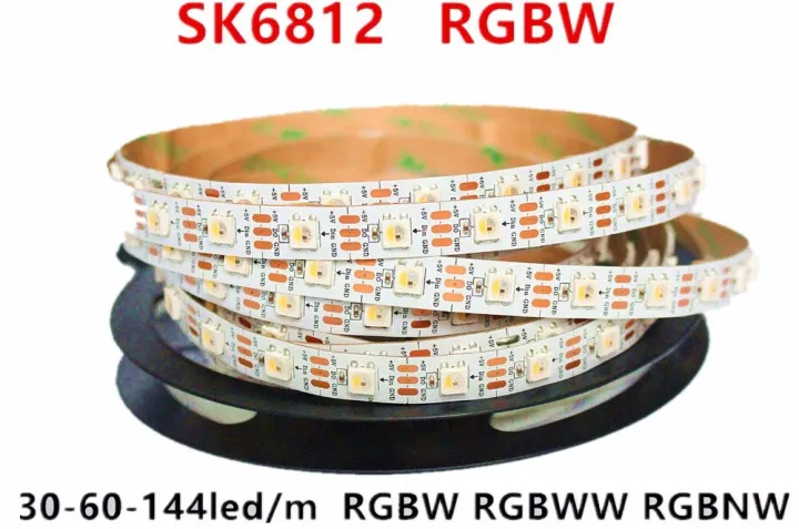 SK6812%20RGBW%20(similar%20ws2812b)%204%20in%201%201m/4m/5m%2030/60/144%20leds/pixels/m%20individual%20addres%20led%20strip%20wwa%20ww%20nw%20IP30/65/67%20DC5V-SK6812%20RGBNW-1m%2030%20IP20-White%20PCB-%20-%20Image%202