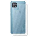 Oppo A15 Transparent 3D Carbon Fiber Back Skin Rear Screen Guard Protector Sticker. 
