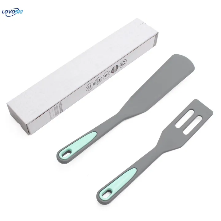 2x%20Cooking%20Spatula%20Set%20Silicone%20Nonstick%20Heat%20Resistant%20Steak%20Frying%20Turners%20-%20Image%208