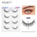 Magefy 4 Pair Eyelash. 