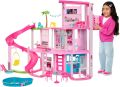 Barbie Dreamhouse, 3-Storey Barbie House with 10 Play Areas Including Pool, Slide, Elevator, 75 Doll Accessories, Toy Puppy, Adult Assembly Required, Toys for Ages 3 and Up, One Toy House, HMX10. 