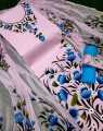 Unstitched Batik Print Three Piece Set for Girls / Women - Elevate Your Wardrobe with Artistic Flair.