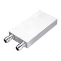 Aluminum Water/Liquid Cooling Block 80*40*12mm For CPU, Thermoelectric Cooler Peltier or Others Work. 
