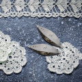 3Pcs Silver Metal Tatting- Kit for Beginners with Bobbin Supplies, Premium Iron Needle-Shuttles. 