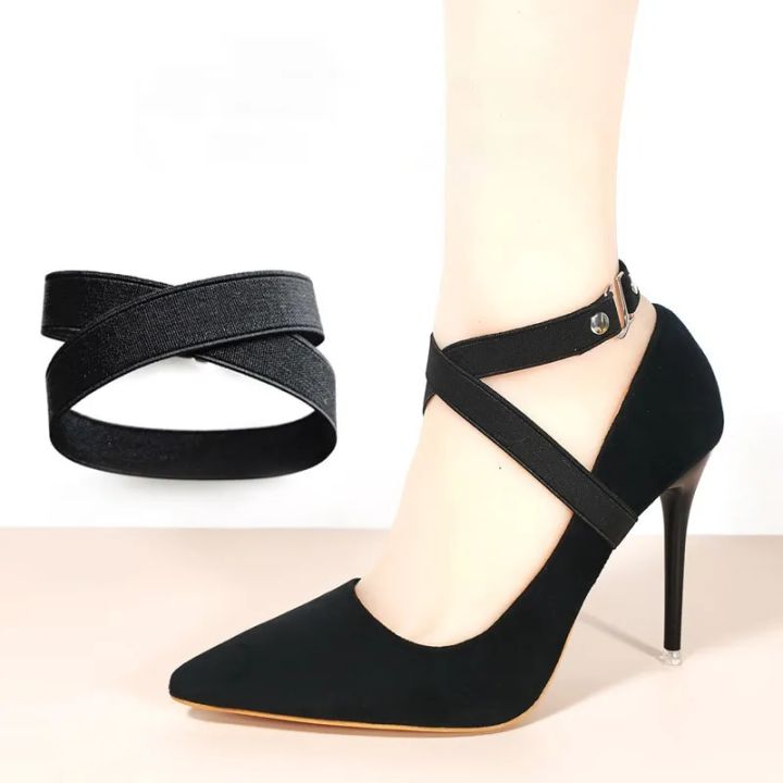 High Heels Bundle Shoelace Holding Loose Anti-skid Straps Fashion Women Lace Shoes Band Shoe Accessories Anti-drop Heel Laces