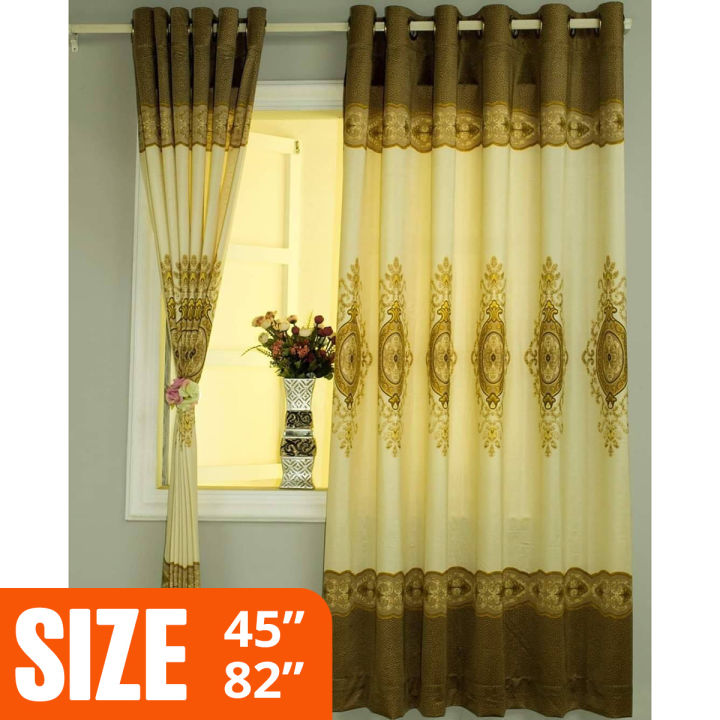 HOME TEX Synthetic Curtain Door Window Porda---4 Kuchi