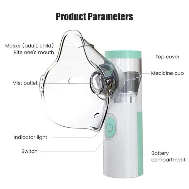 Portable%20Mini%20Handheld%20Mesh%20Nebulizer%20Machine/%20Ultrasonic%20Steam%20Inhaler%20Nebulizer%20Machine%20For%20Child%20&%20Adults%20Nebulization-Smart%20USB%20Connector%20-%20Image%202