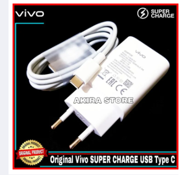 Charger Vivo Y33s Y21 Y21s ORIGINAL 100% Fast Charging Type C 18 Watt