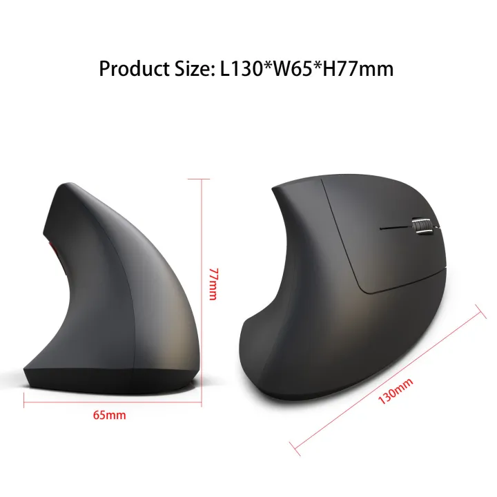 HXSJ%20T29%20BT3.0%20Vertical%20%20Mouse%20Optical%202.4G%20Mouse%20Ergonomics%20800/1600/2400DPI%20Ergonomic%206%20Buttons%20Optical%203D%20Mice%20for%20PC%20Computer%20Desktop%20Notebook%20Wrist%20Treatment%20Evoluent%20Vertical%20Gaming%20Mouse%20-%20Image%204