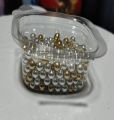 Multi Silver + Golden Pearls / Sprinkle / Cake Decoration / Sugar Ball - 25gm.